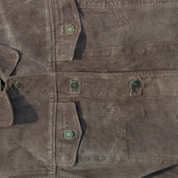 Vintage Women's size 7.5 Suede Jacket - Picture 7 of 16